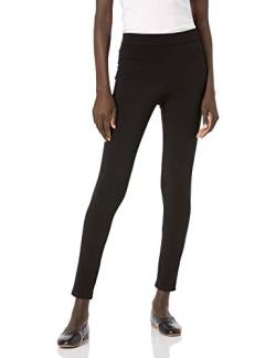 Theory Damen Skinny Leggings lang schräg - Schwarz - Groß von Theory