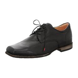 THINK! Guru Schnürhalbschuh, Herren Derby Schnürhalbschuhe, Schwarz (SCHWARZ 00), 45 EU von Think!