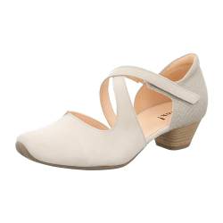 Think Damen AIDA nachhaltige Riemchen Pumps, Pearl/Kombi 2000, 38 EU von Think!