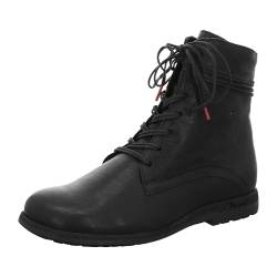 Think! Damen Rento Chromfrei Gegerbte Leder Gefütterte Stiefelette, 0000 Schwarz, 42 EU von Think!