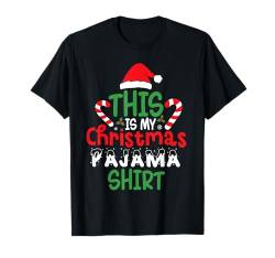 This Is My Christmas Pyjama-Shirt, lustiges Weihnachtsdesign T-Shirt von This Is My Christmas Pajama Shirt