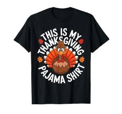 This Is My Thanksgiving Pyjama Shirt Adult Kid Men Women Pjs T-Shirt von This Is My Thanksgiving Pajama Shirts