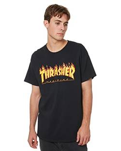 Thrasher Herren Trutsh05749 T Shirt, Nero (Nero/Fiamme), L EU von Thrasher