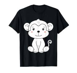 Paviane Tiere Lustiger kleiner Babyaffe Einfacher Pavian T-Shirt von Tiere Pavian Affe Lustige Paviane