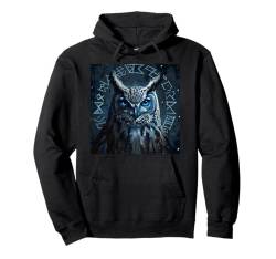 Eulen T-Shirt Tier Kunst Wildlife Geschenkidee Eule Pullover Hoodie von Tierwelten Shop IBK