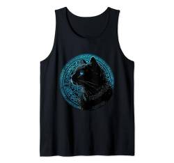 Katzen T-Shirt Katze & Kater Geschenke Katzenliebhaber Tank Top von Tierwelten Shop IBK