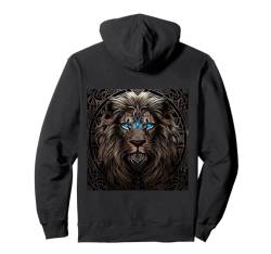 Löwen T-Shirt Sternzeichen Löwe Raubkatze Afrika Tier Pullover Hoodie von Tierwelten Shop IBK