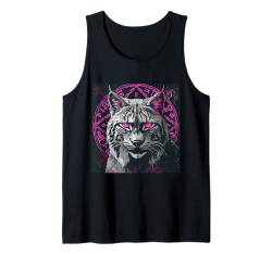 Luchs Raubkatze Tier Katzen Luchse Tiere Herren & Damen Tank Top von Tierwelten Shop IBK