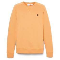 Timberland - Brushed Back Crew Sweatshirt - Pullover Gr S orange/beige von Timberland