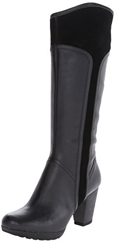 Timberland Damen FTW_EK Exeter Heights Platform Tall Boot Langschaftstiefel, Schwarz (Black), 40 EU von Timberland