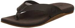 Timberland Herren Seaton Bay Thong Sandalen, Braun Dark Brown Leather, 41.5 EU von Timberland