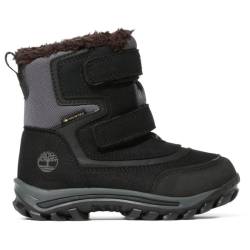 Timberland - Kid's Chillberg Mid Hook & Loop GTX Snow Boot - Winterschuhe Gr 13,5K schwarz von Timberland