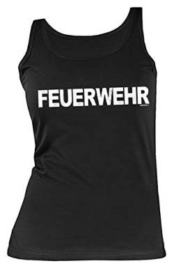 Feuerwehr Damen T-Shirt - Träger-Shirt Frau Freiwillige Feuerwehr : Feuerwehr - Sprüche Tshirt Damen Bekleidung Feuerwehr Gr: M von Tini - Shirts