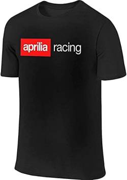 Men Aprilia Motorcycle Racing T-Shirt Unisex Gift Men's Black Tees M von Tinyyo