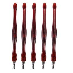 Tlily 5pcs Abgestorbene Haut Trimmer Peeling Messer Nagel-Kunst-Werkzeug Frauen-Manikuere-Nagel Werkzeug bilden Werkzeug von Tlily