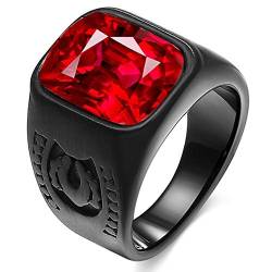 Tlilyy Herren Schmuck Einfache Ehering Mode Verlobungs Ring Edelstahl Ring Nummer 8 von Tlilyy