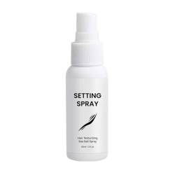 Haarstyling-Spray Lang Anhaltendes Starkes Styling Feuchtigkeitsspray Erfrischendes Nicht Fettendes Haarstyling-Gel Wasser, 60 ML Damenpflegeset Erfrischendes Nicht Fettendes (White, 3.7x12.5) von Tmianya