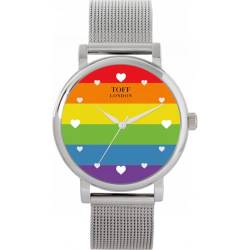 Toff London Pride Horizon Herzstäbe Uhr von Toff London