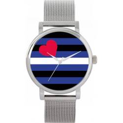 Toff London Pride Lederfahne Uhr von Toff London