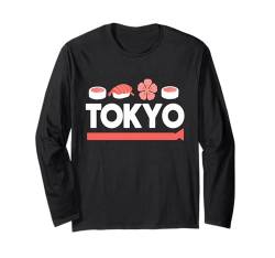 Japanese Sushi Lover Travel to Japan Tokio Langarmshirt von Tokio Reiseoutfit für Männer und Frauen