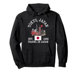 Tokyo Souvenir Japan Retro Vintage Skyline Männer Frauen Junge Pullover Hoodie von Tokyo Japan Souvenir Clothing Apparel