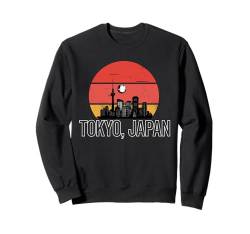 Tokyo Souvenir Japan Retro Vintage Skyline Männer Frauen Junge Sweatshirt von Tokyo Japan Souvenir Clothing Apparel