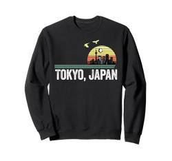 Tokyo Souvenir Japan Retro Vintage Skyline Männer Frauen Junge Sweatshirt von Tokyo Japan Souvenir Clothing Apparel