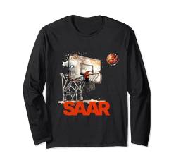 Tolles Geschenk für Saar-Basketball-Fan Langarmshirt von Tolles Geschenk für Saar-Basketball-Fan