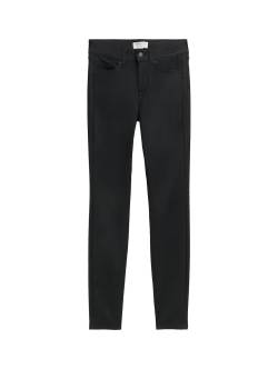 TOM TAILOR DENIM Damen Nela Extra Skinny Jeans, schwarz, Uni, Gr. 31/32 von Tom Tailor Denim