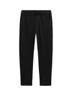 TOM TAILOR DENIM Herren Regular Tapered Jogger, schwarz, Uni, Gr. M von Tom Tailor Denim