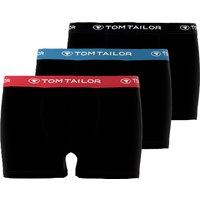 TOM TAILOR Pants, 3er-Pack, Logo-Bund, für Herren, schwarz, 8 von Tom Tailor