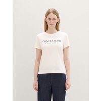 TOM TAILOR T-Shirt T-Shirt mit Logo Stickerei von Tom Tailor