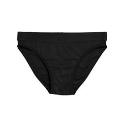 TomboyX Tucking Hiding Bikini Unterwäsche, sichere Kompression für Transgender MTF, Gaff Shaping Panties, Größe inklusive (XS-6X), Größe X: Schwarz, S von TomboyX