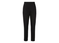 Chinohose TOMMY HILFIGER Gr. 44, N-Gr, schwarz (black) Damen Hosen mit Logostickerei, elastische Pull On Pants von Tommy Hilfiger