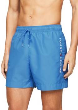 TOMMY HILFIGER Herren MEDIUM DRAWSTRING UM0UM03258 Badehose, Blue (Blue Spell), XL von Tommy Hilfiger