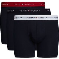 TOMMY HILFIGER Signature Pants, 3er-Pack, Logo-Bund, für Herren, schwarz, M von Tommy Hilfiger