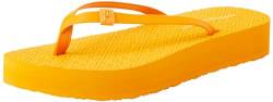 Tommy Hilfiger MONOGRAM BEACH SANDAL Flip-Flop Damen, Orange (Rich Ochre), 38 EU von Tommy Hilfiger