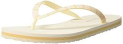 Tommy Hilfiger Damen Flip Flops Tommy Essential Beach Sandal Badeschuhe, Elfenbein (Feather White), 39 EU von Tommy Hilfiger