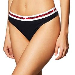 Tommy Hilfiger Damen String Tanga, Blau (Desert Sky), S von Tommy Hilfiger