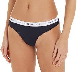 Tommy Hilfiger Damen String Tanga, Blau (Desert Sky), XS von Tommy Hilfiger