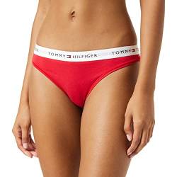 Tommy Hilfiger Damen Thong Uw0uw03835 Stringtangas, Rot (Primary Red), L EU von Tommy Hilfiger