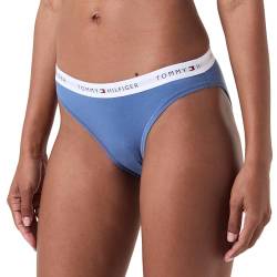 Tommy Hilfiger Damen UW0UW03836 Bikini Hose, Blau (Iron Blue), S von Tommy Hilfiger