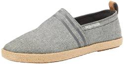 Tommy Hilfiger Herren Espadrilles Stoffschuhe, Schwarz (Black), 44 von Tommy Hilfiger