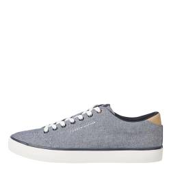 Tommy Hilfiger Herren Th Hi Vulc Low Chambray Sneaker von Tommy Hilfiger