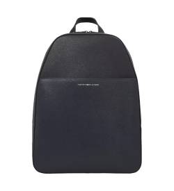 Tommy Hilfiger für Herren. AM0AM12705 Business Rucksack schwarz (OSFA), Lässig, Leder von Tommy Hilfiger