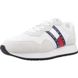 Tommy Jeans Damen Runner Sneaker Eva Schuhe, Weiß (White), 41 von Tommy Hilfiger