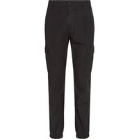 TOMMY Jeans Cargohose "Ethan", Label, Eingrifftaschen, für Herren, schwarz, 34/32 von Tommy Jeans