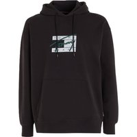 TOMMY Jeans Hoodie, Print-Motiv, Tunnelzug, für Herren, schwarz, M von Tommy Jeans