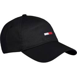 Tommy Jeans Damen Cap Flag Basecap, Schwarz (Black), Onesize von Tommy Jeans