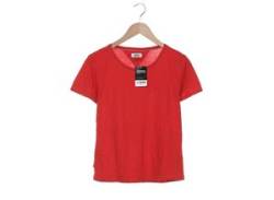 Tommy Jeans Damen T-Shirt, rot, Gr. 36 von Tommy Jeans